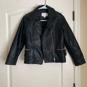Xhilaration Faux Black Leather Jacket